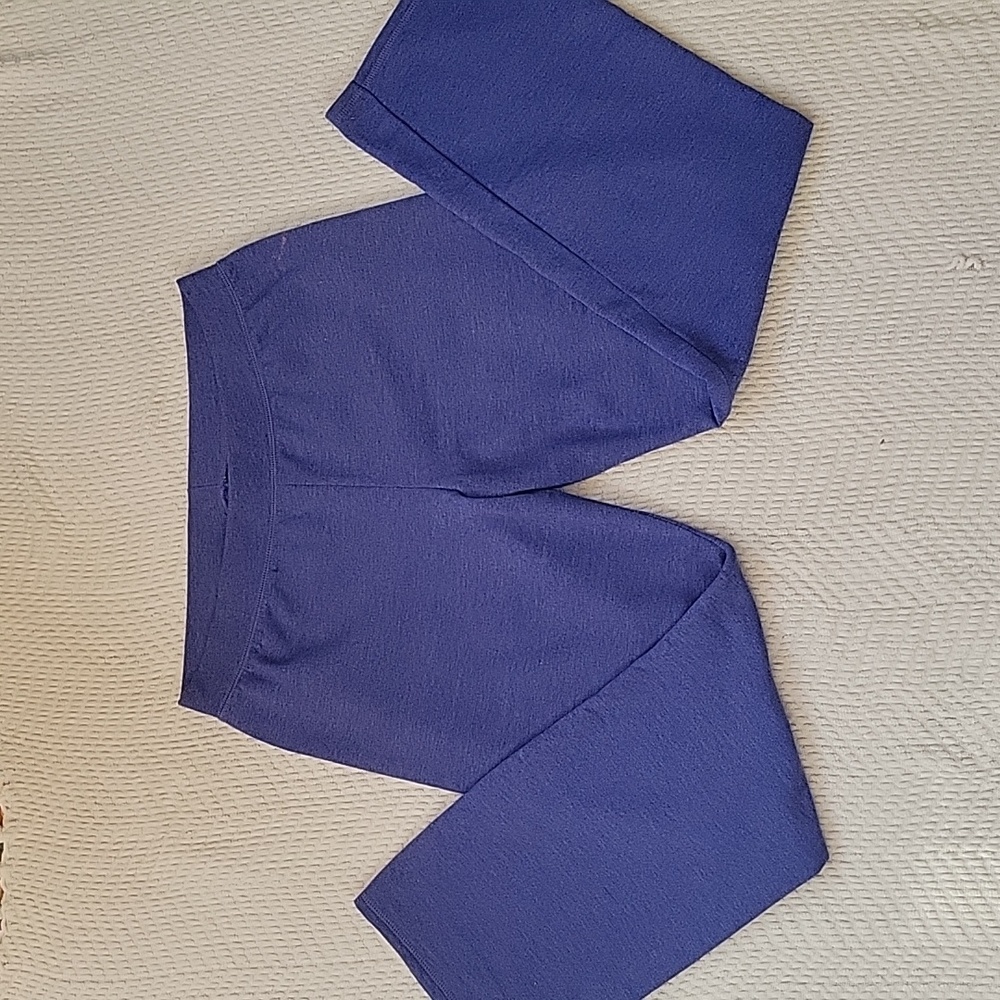 Hanes Purple Straight Leg Sweatpants